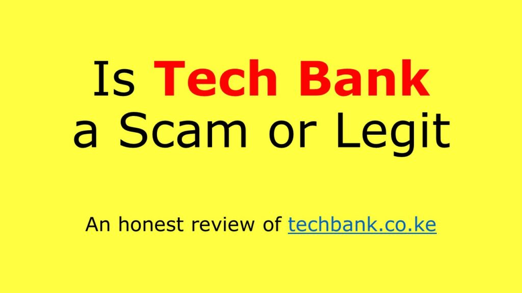 Tech bank review