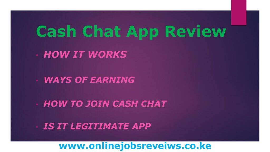 Cash Chat App review