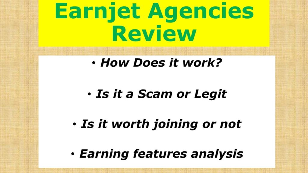 earnjet agencies review