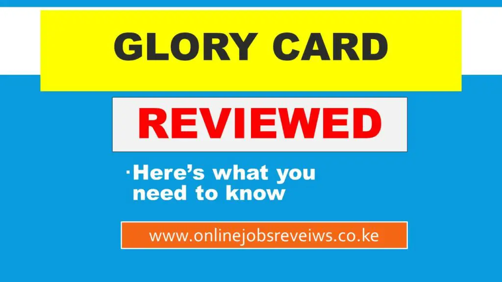 Glory Card review